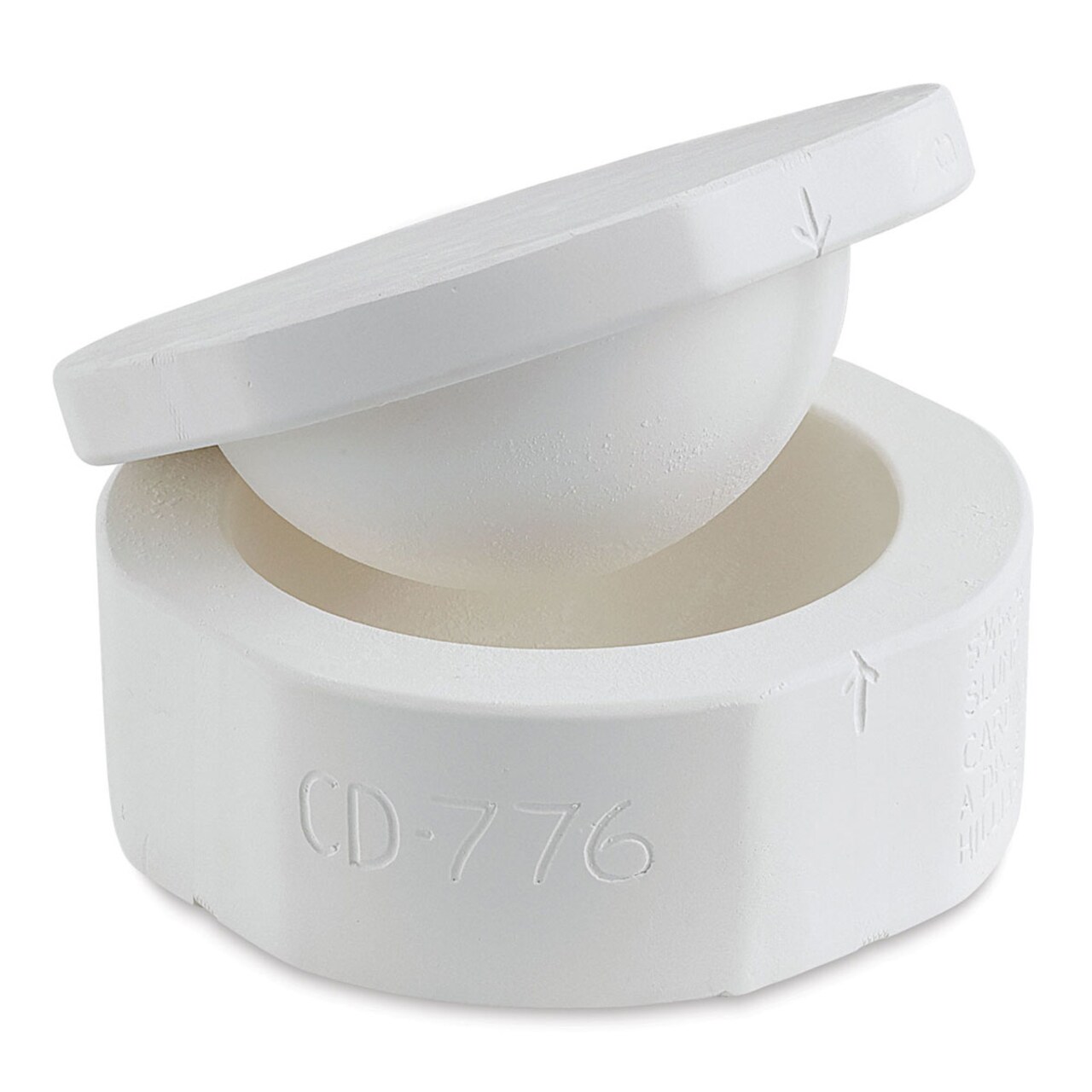 Mayco Slump and Hump Mold - 5 3/4" Diameter x 2 1/4"H, Circle